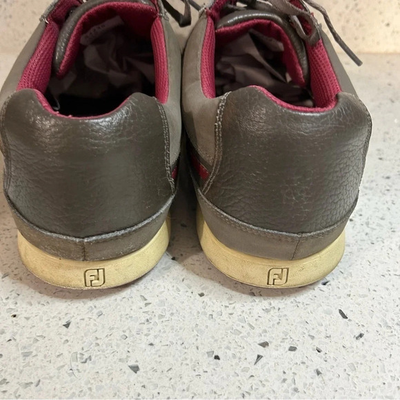 Footjoy FJ Contour Spikeless Casual Golf Shoes Lace Up​​​ - Picture 6 of 8